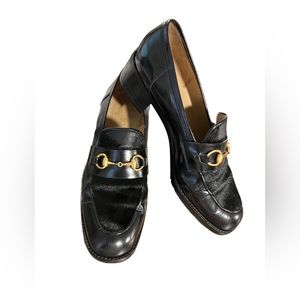 Vintage Gucci Horsebit loafers Sz 7.5